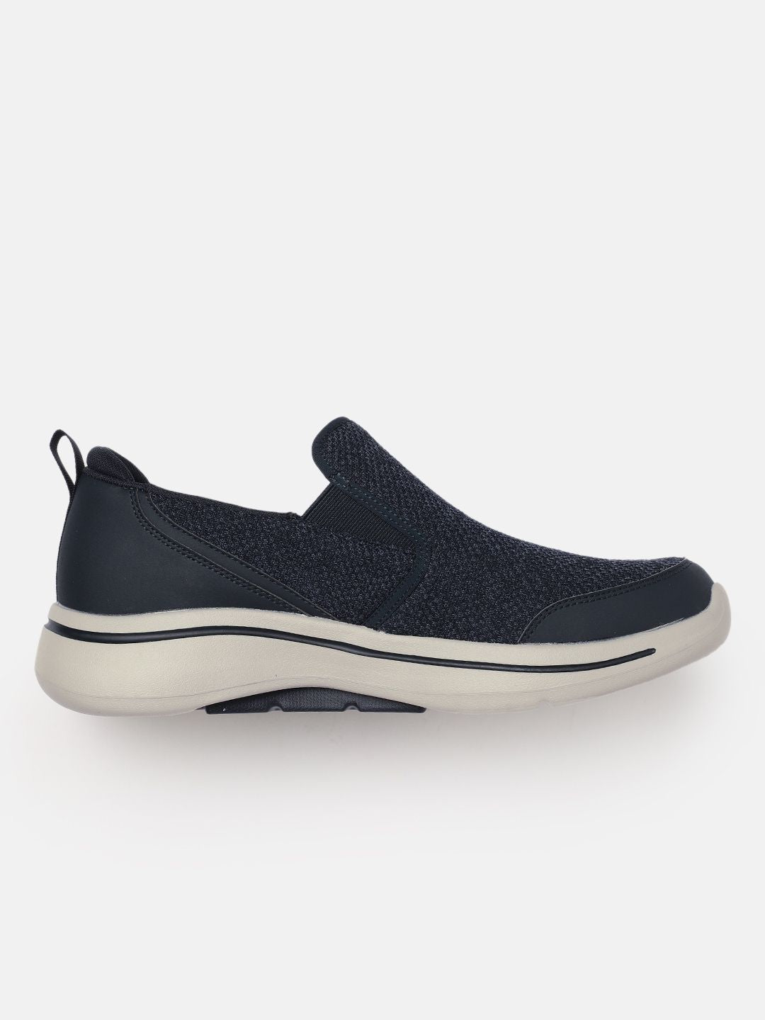  Skechers Men Navy Blue GO WALK ARCH FIT - GOODMAN Walking Shoes