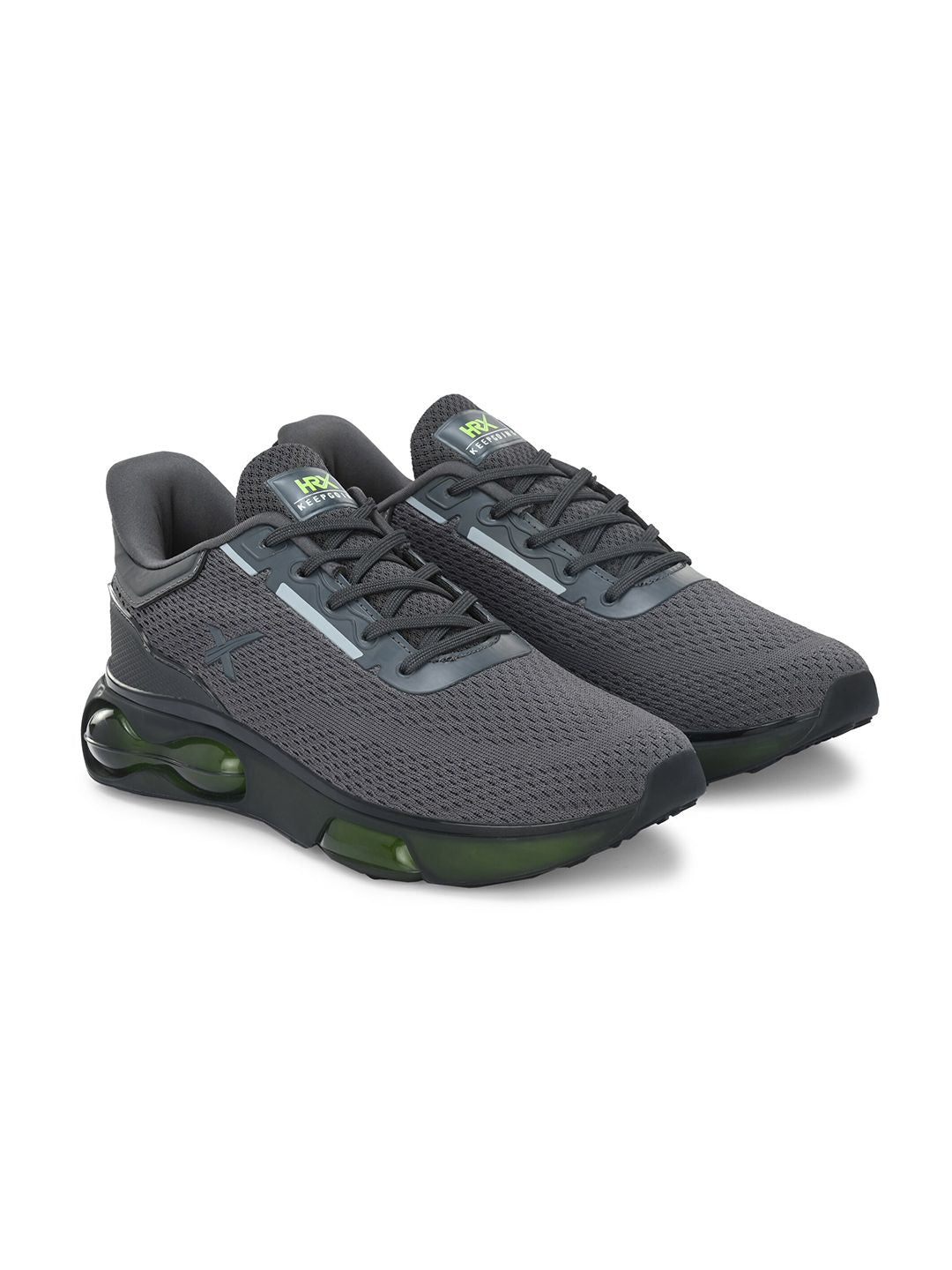  HRX By Hrithik Roshan Men Grey Lace-Up Walking Shoes