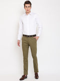  Cantabil Men Cotton Formal Trousers