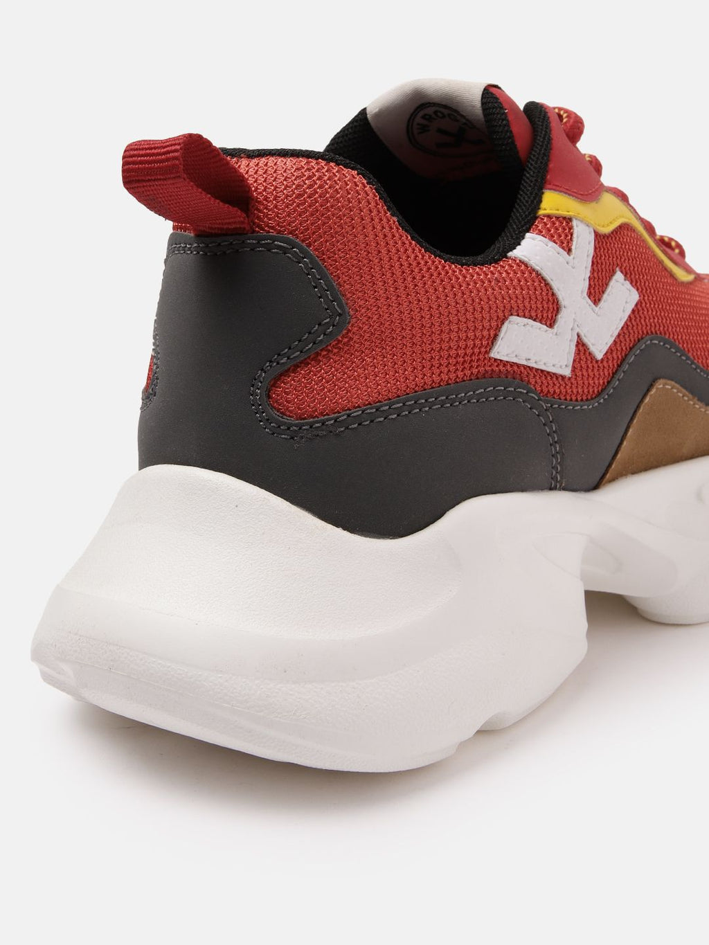  WROGN Men Colourblocked & Woven Design Running Shoes