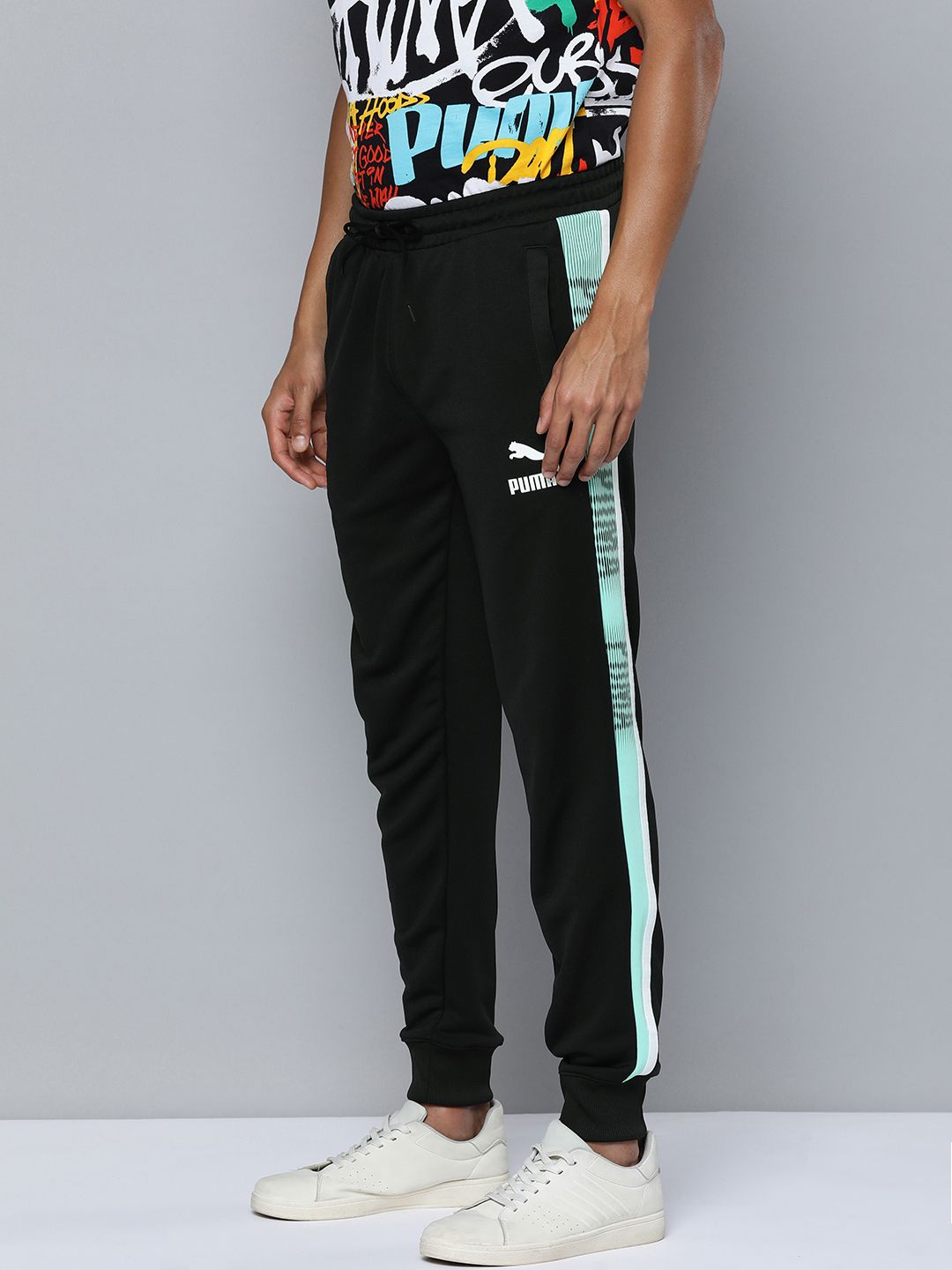  Puma Men Side Stripe T7 SPORT Slim Fit Joggers