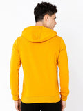  WROGN Men Alphanumeric Printed Hooded Pullover Pure Cotton Sweatshirt