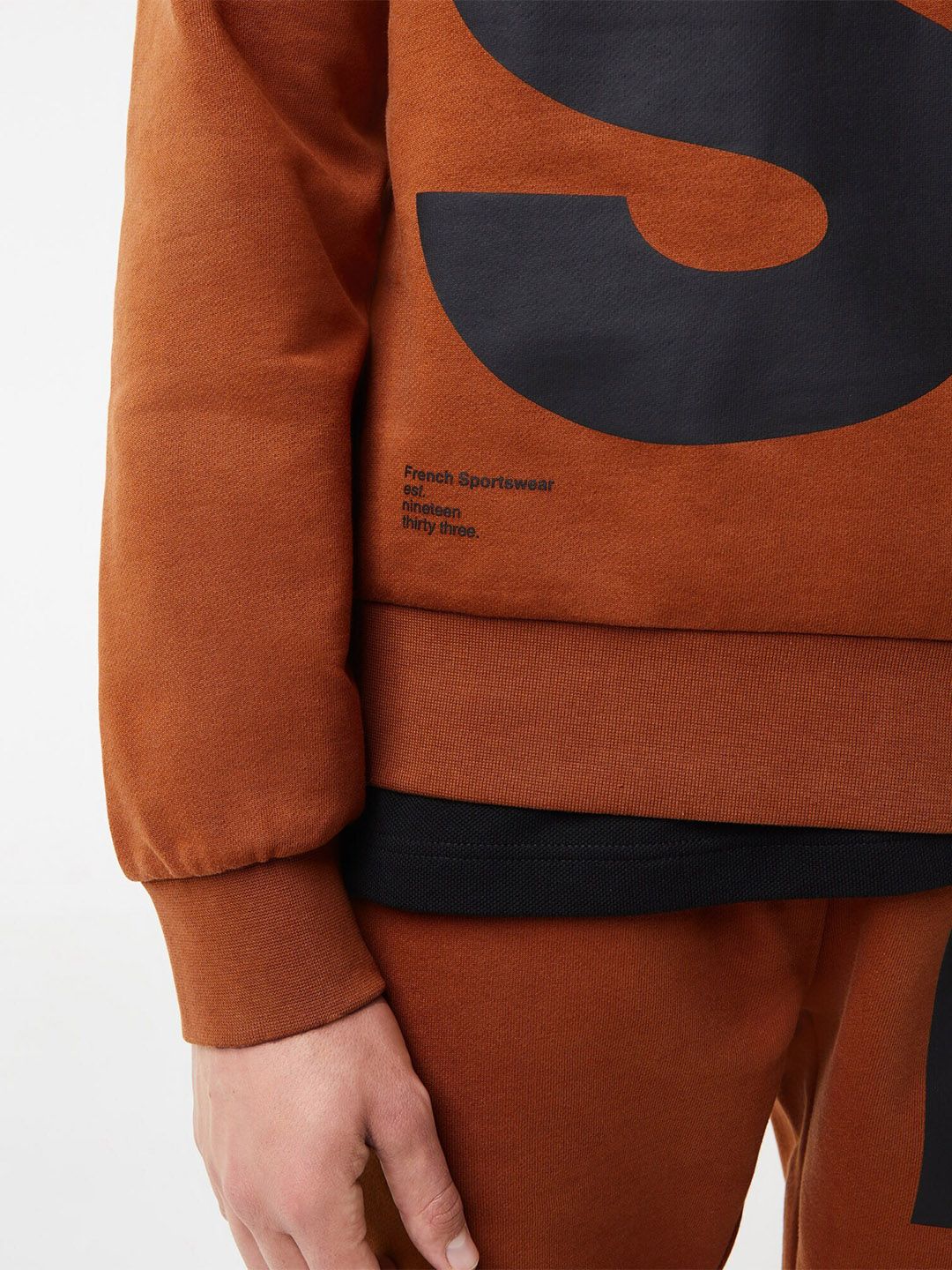  Lacoste Men Printed Pure Cotton Sweatshirt