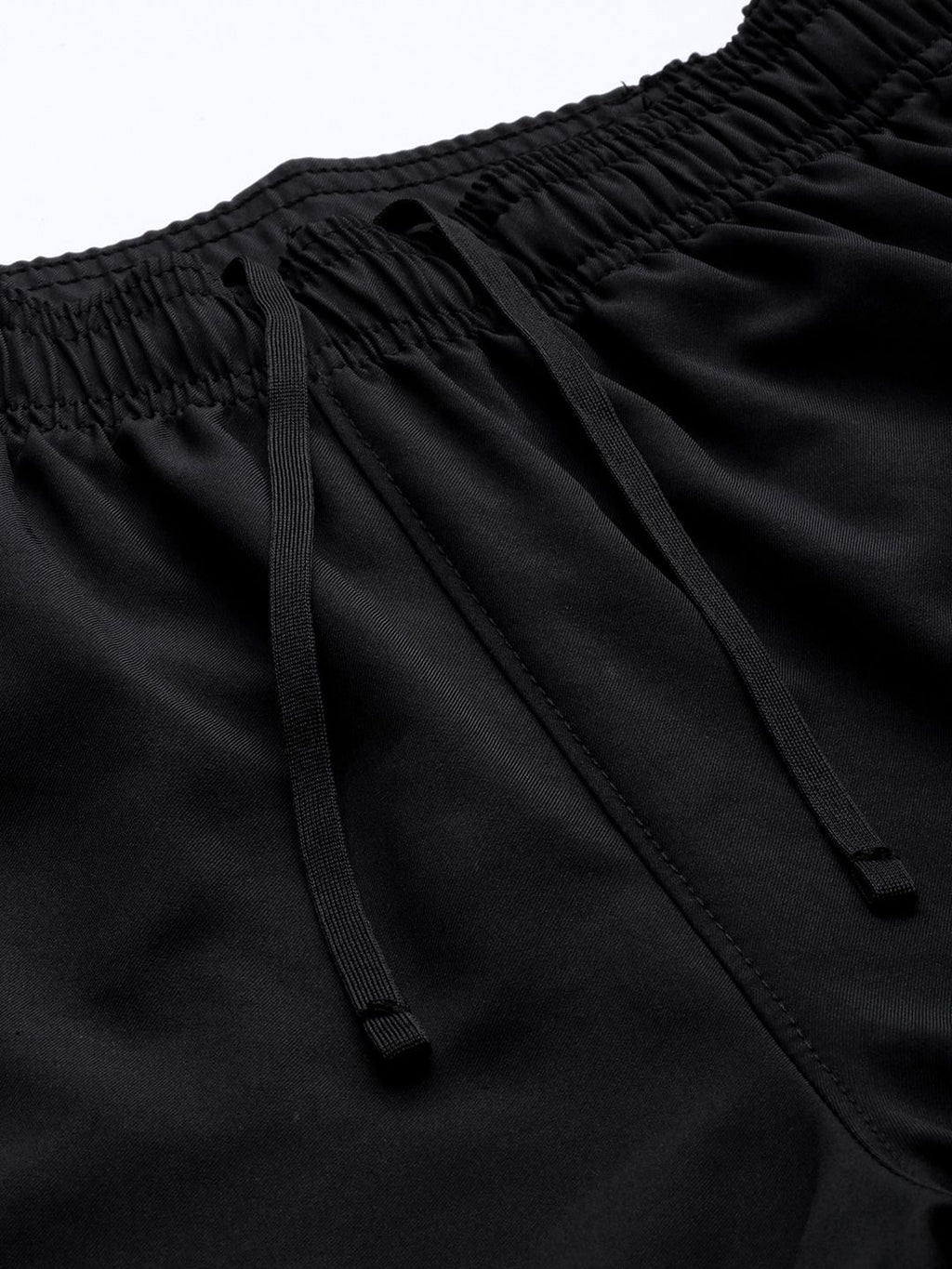  Nike Men Black SolidDri-FIT Challenger Woven Running Pants