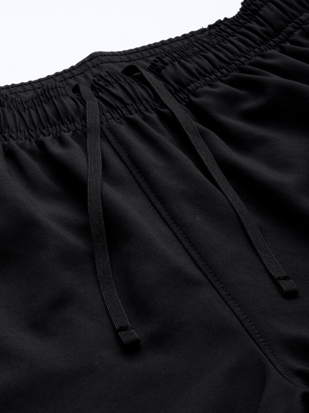  Nike Men Black SolidDri-FIT Challenger Woven Running Pants