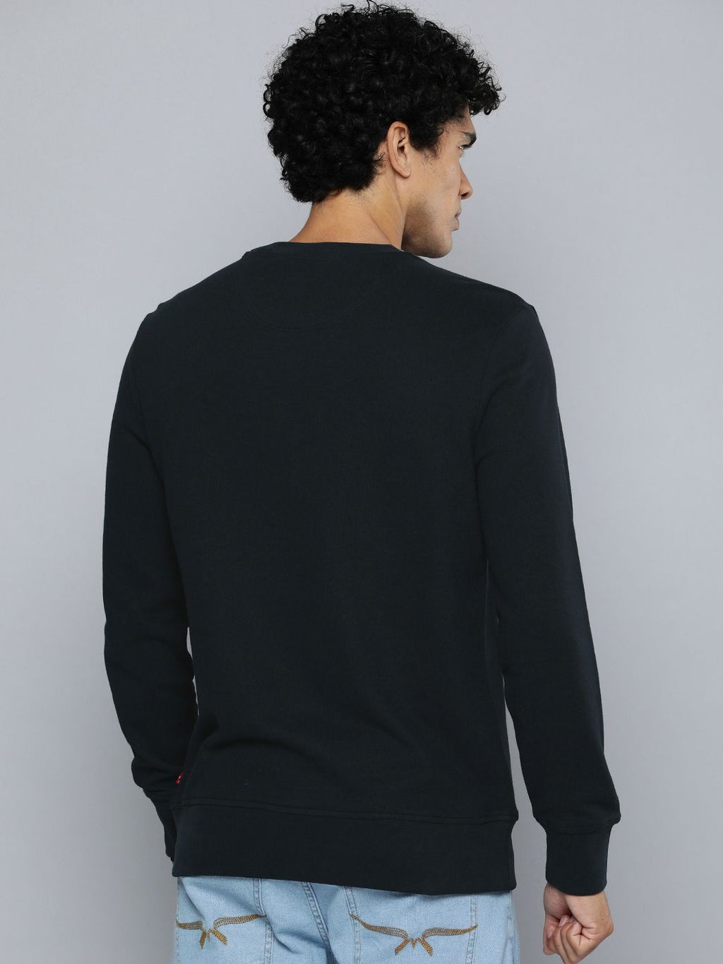  Levis Round Neck Graphic Printed Sweatshirt