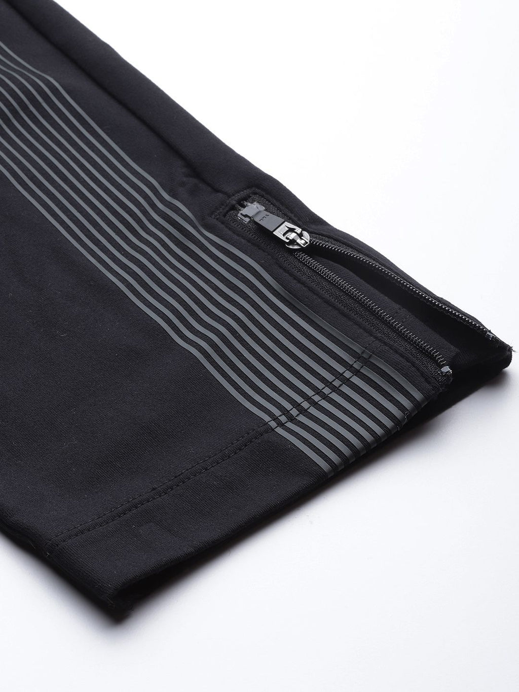  Jockey Men Black Solid Straight Fit Stay-Dry Track Pants