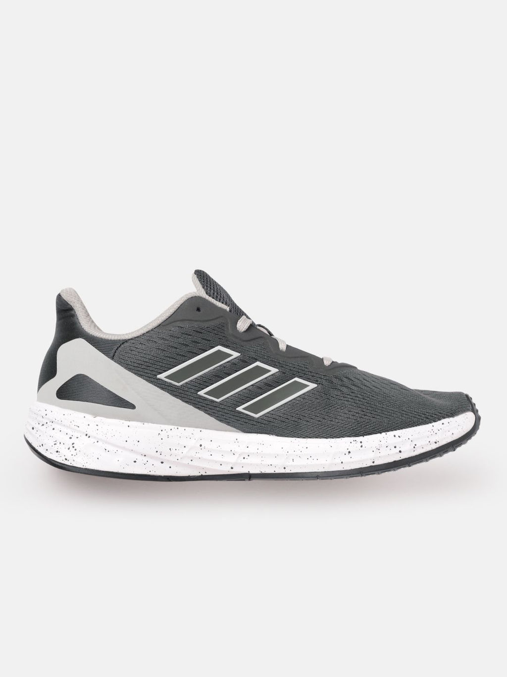  ADIDAS Men Grey Solid Woven Design Topazo Running Shoes