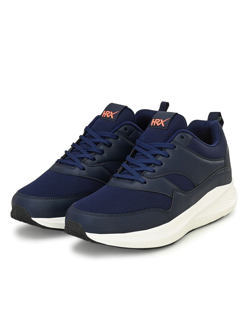  HRX By Hrithik Roshan Men Navy Blue Mesh Non-Marking Running Shoes