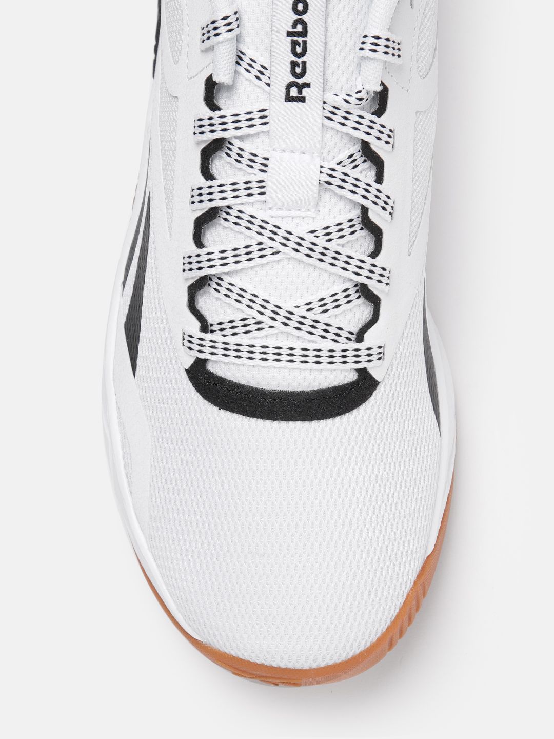  Reebok Men Brand Logo Detail NFX Trainer Gym Shoes