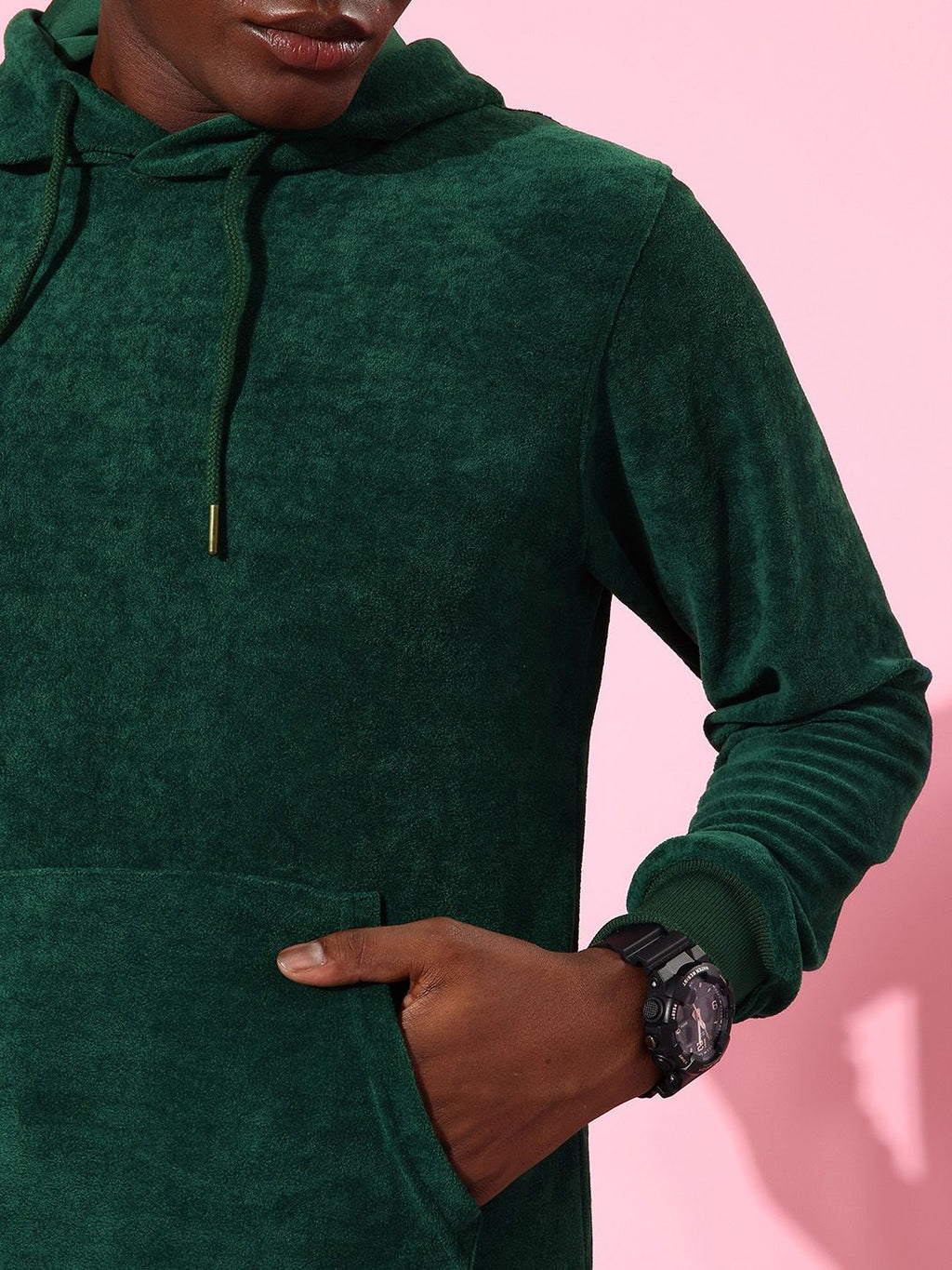  M&H Easy Men Long Sleeves Hooded Sweatshirt
