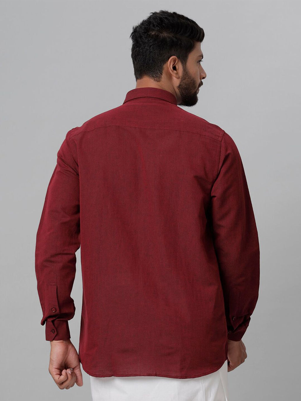  Ramraj Spread Collar Casual Linen Shirt