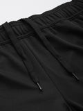  ADIDAS Men Black & Red Sereno Brand Logo Printed Side Striped Track Pants