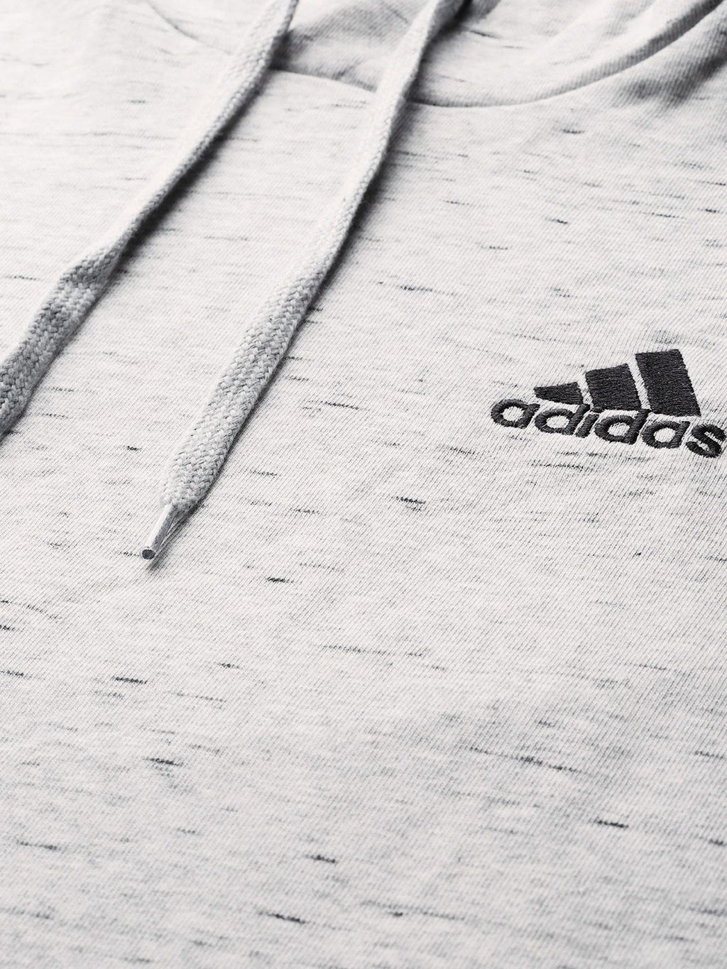  ADIDAS Men Grey & Black Solid Mel HD Sweatshirt