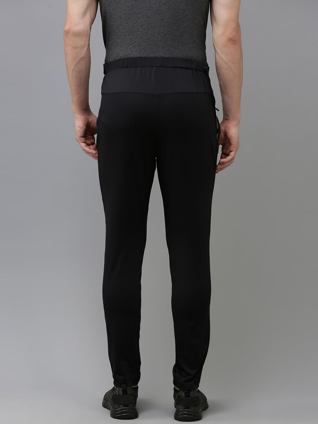  Van Heusen Flex Men Brand Logo Printed Slim Fit Sports Track Pants