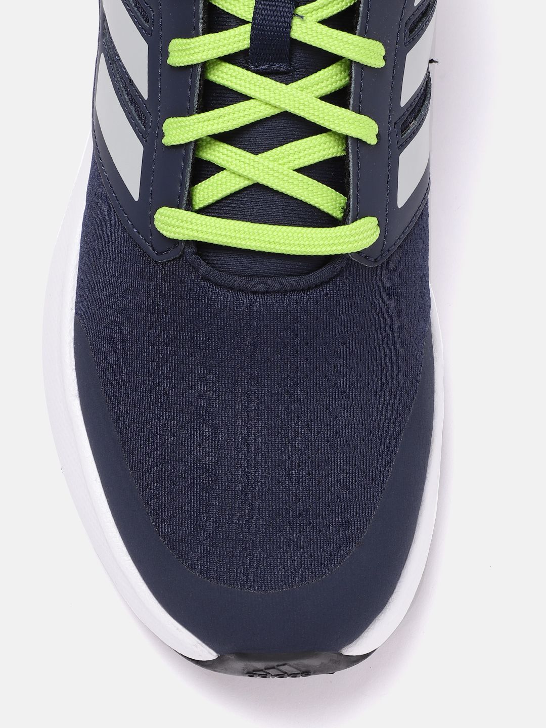  ADIDAS Men Navy Blue Woven Design Stunicon Running Shoes