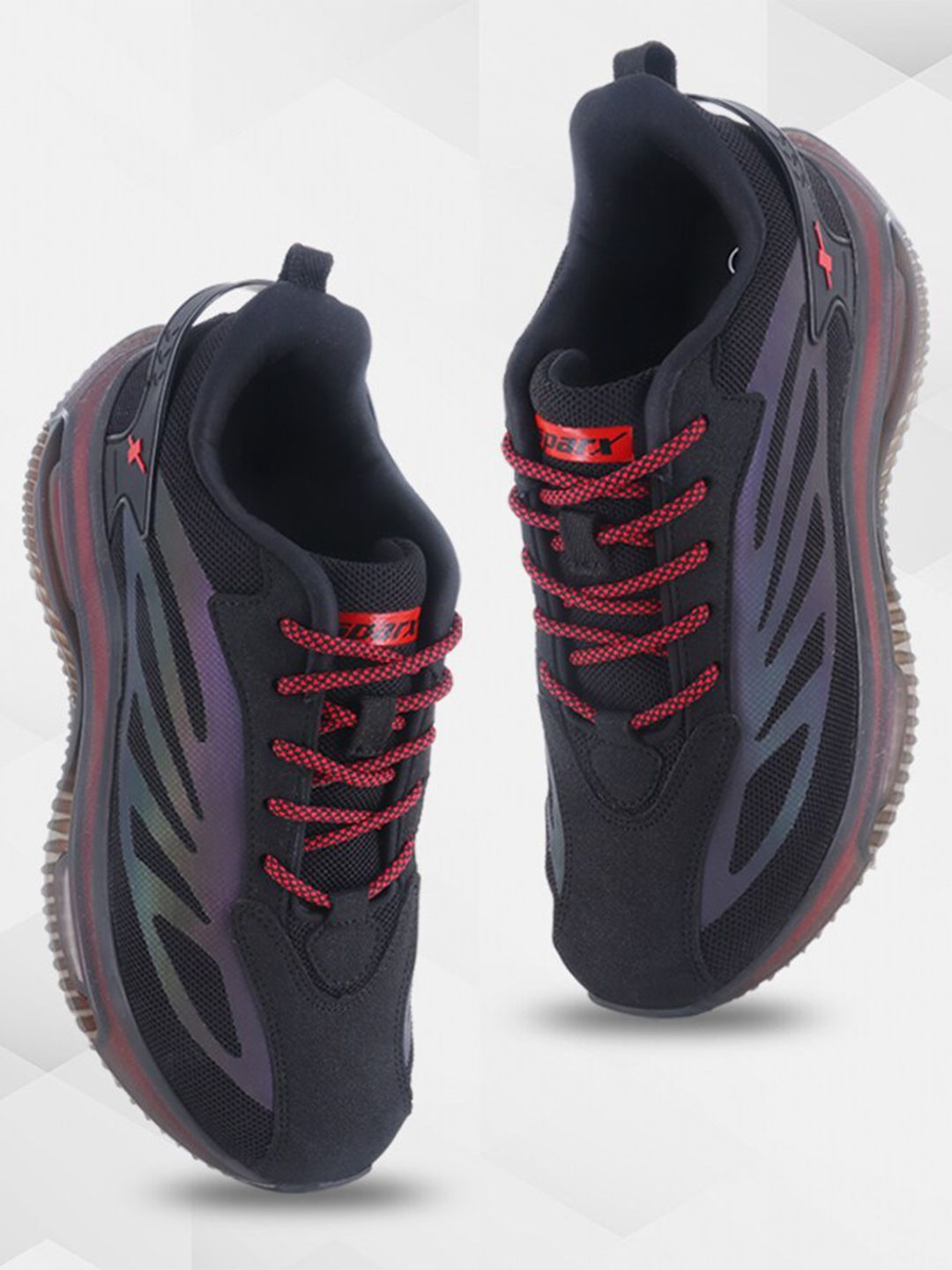  Sparx Men Mesh Lace-Up Training Or Gym Shoes