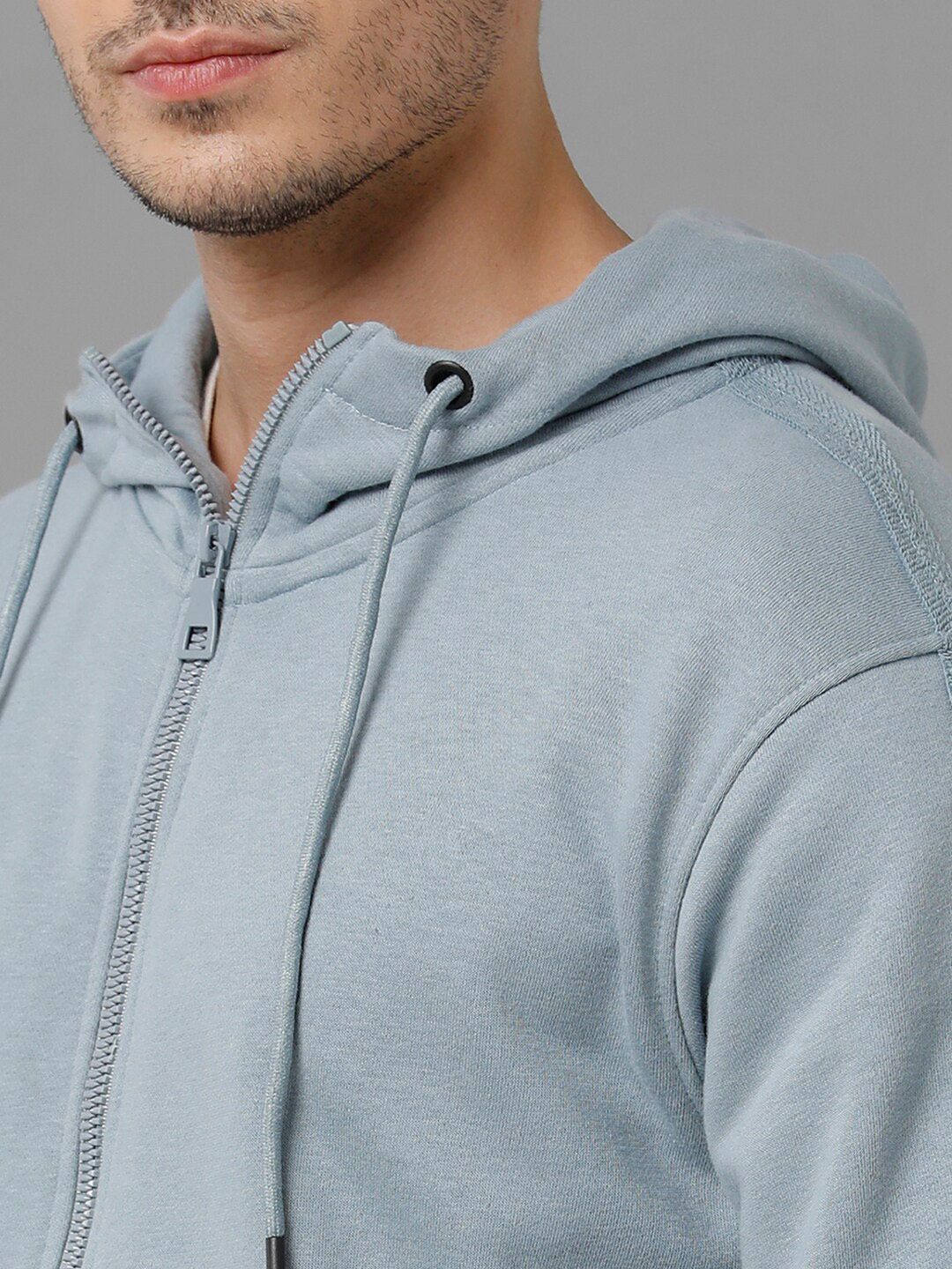  Voi Jeans Hooded Neck Fleece Sweatshirt