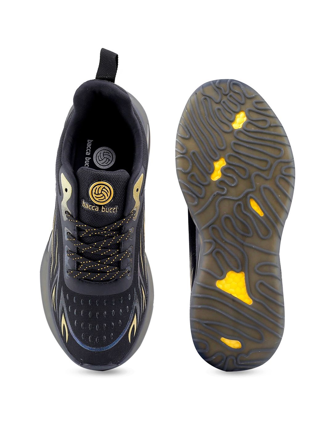  Bacca Bucci Men INTENSITY Optimal Airflow Mesh Running Shoes