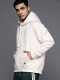  ADIDAS Men Solid Caps Hooded Sweatshirt