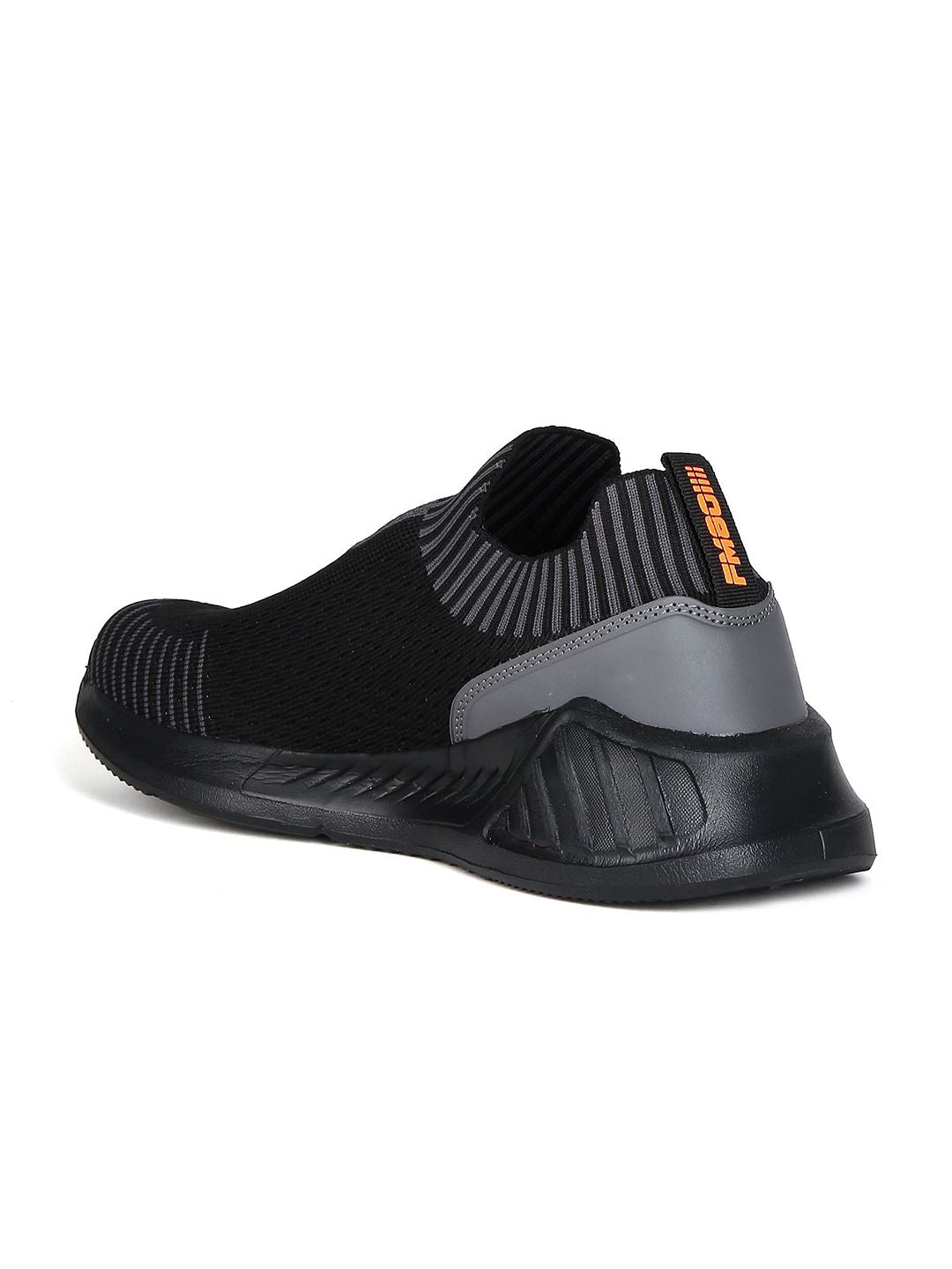  Flying Machine Men Black Textile Walking Shoes
