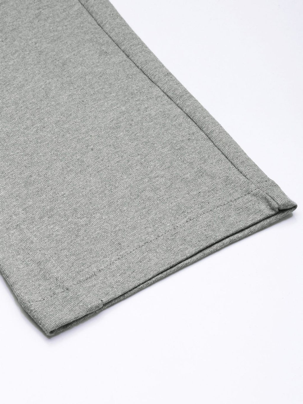  Puma Men Grey Melange Regular Fit Zippered Knitted Track Pants