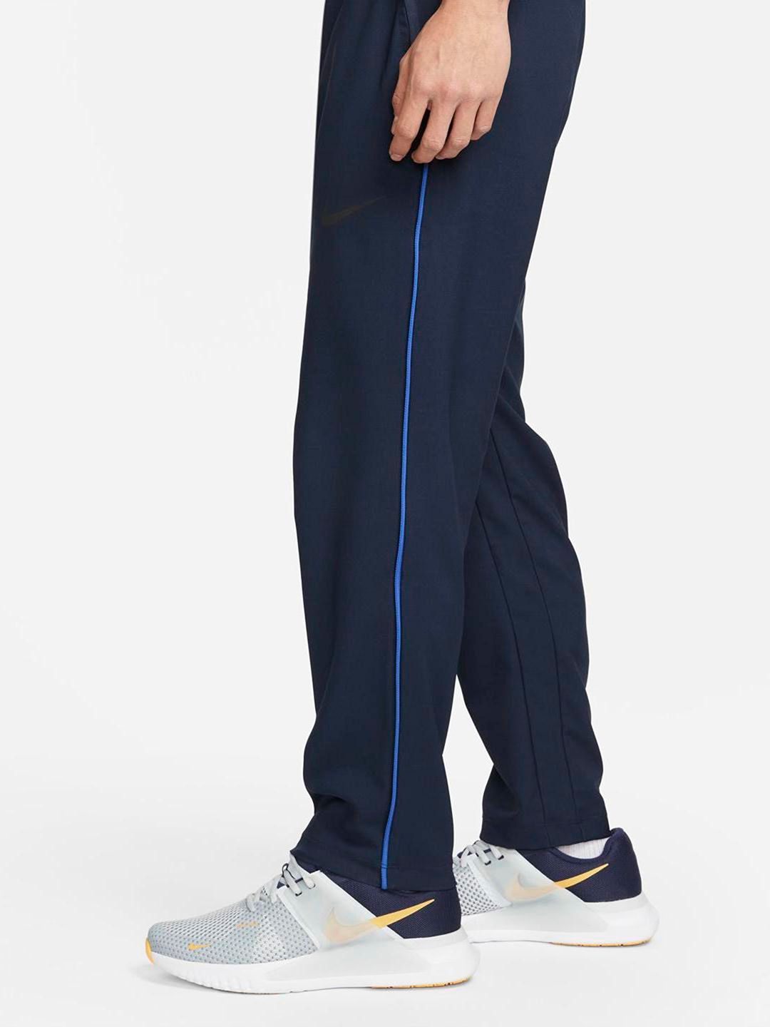  Nike Men Navy Blue BAS M NK DF TEAM WVN Track Pants
