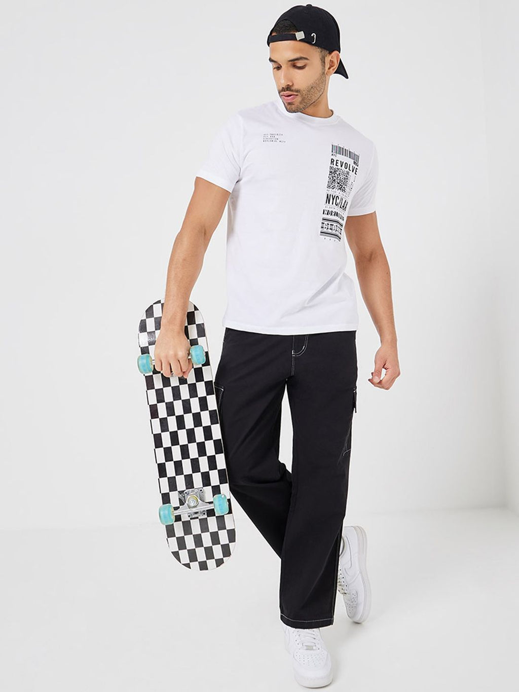  Styli Men Relaxed-fit Pure Cotton Track Pants