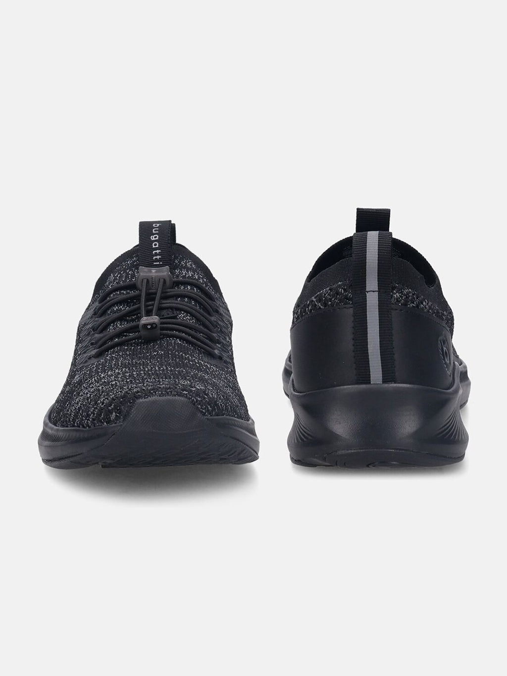  Bugatti Takka Black Knitted Sneakers