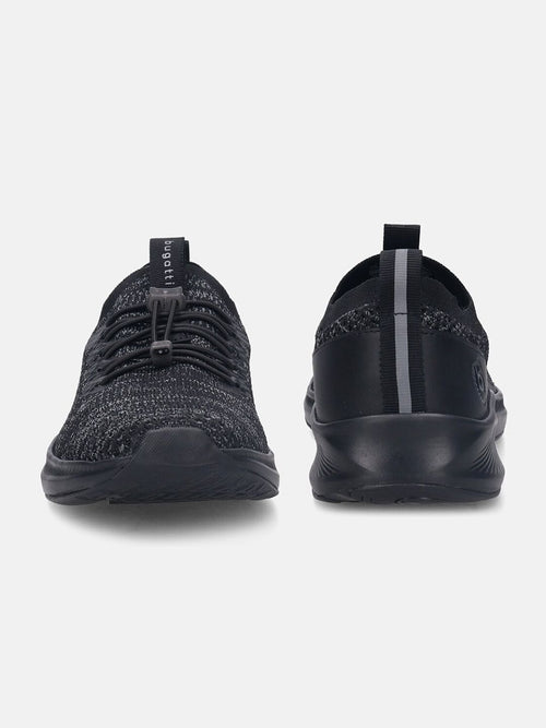  Bugatti Takka Black Knitted Sneakers