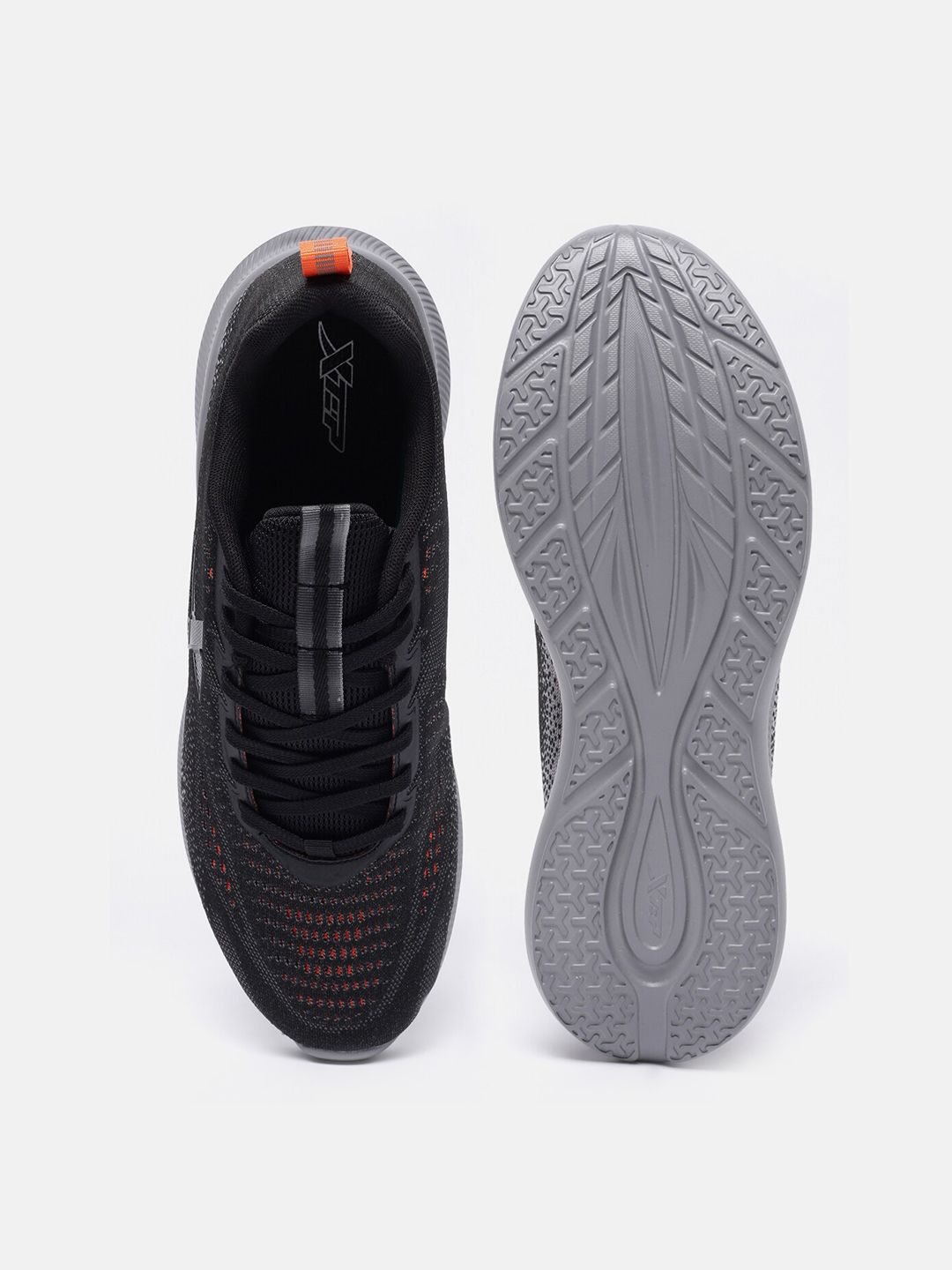  Xtep Men Super Grip EVA Textile Lightweight Non-Marking Running Shoes