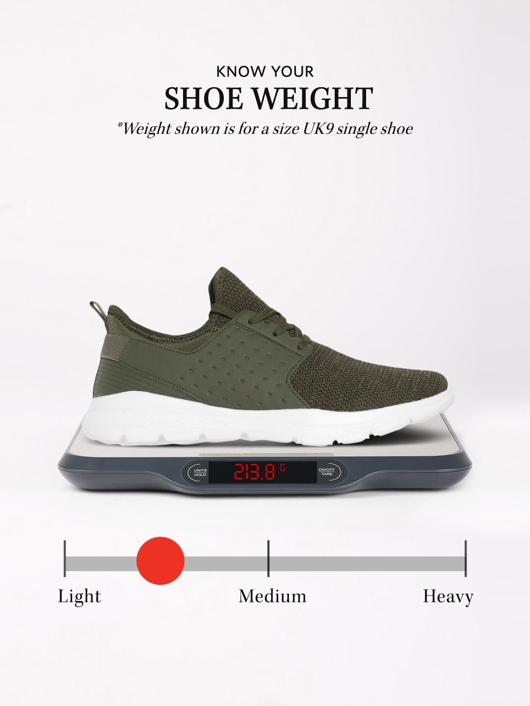  Roadster Men Olive Green Solid Running Shoes