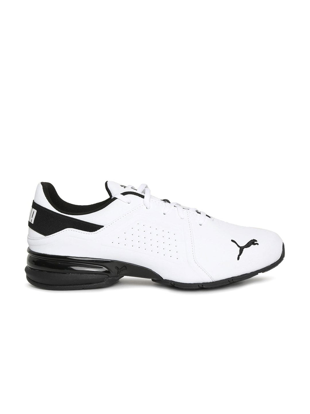  Puma Men White Running Shoes