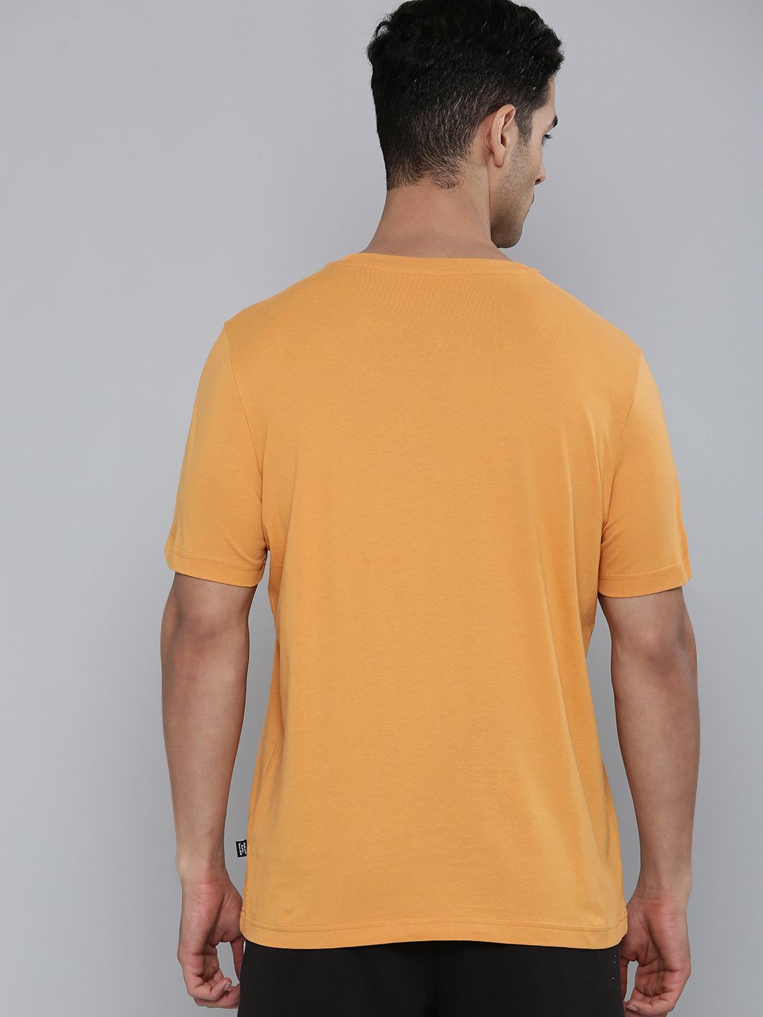  Puma Graphics Reflective Brand Logo Printed Pure Cotton Regular FitT-shirt