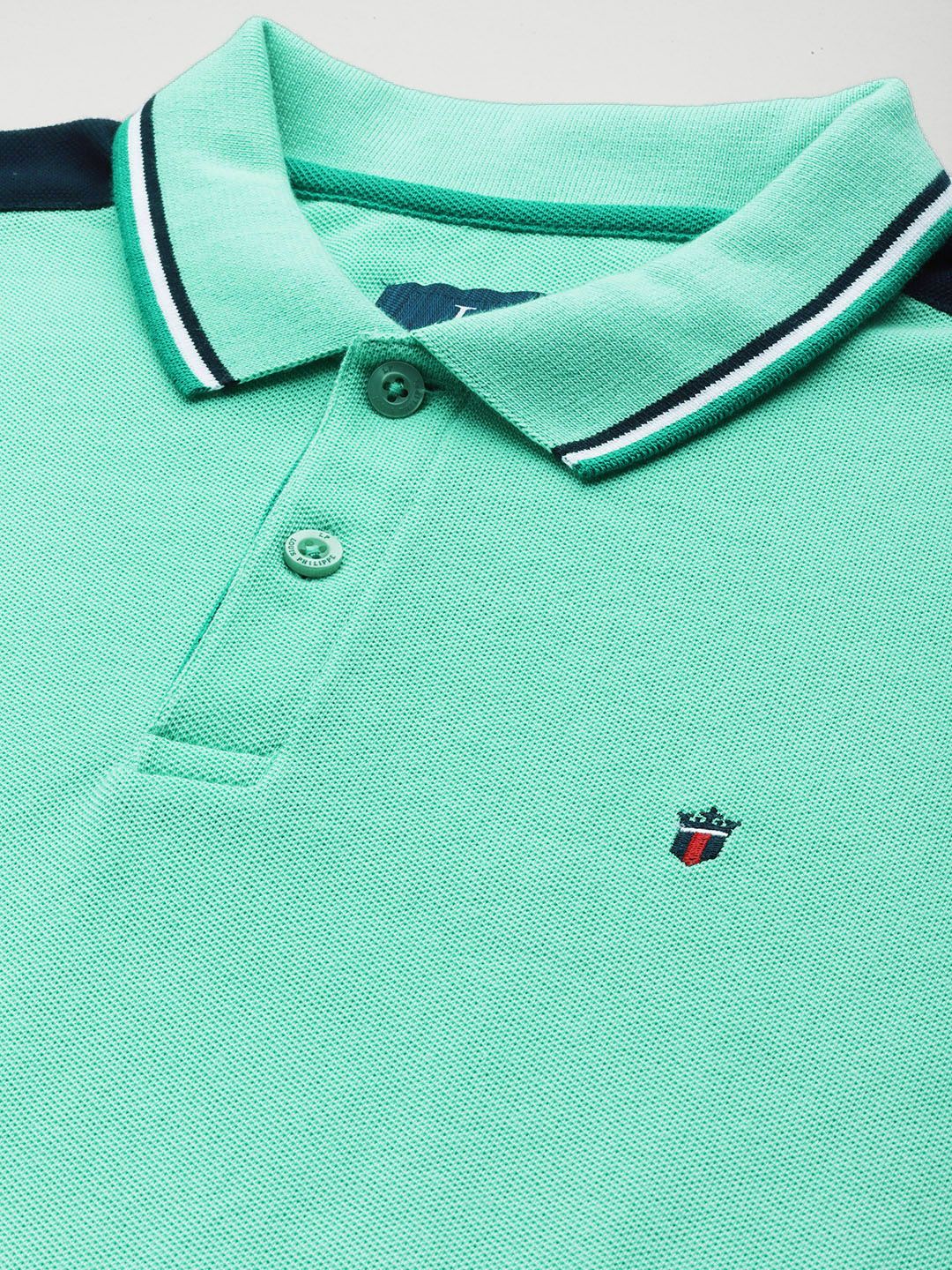  Louis Philippe Sport Polo Collar Slim Fit T-shirt