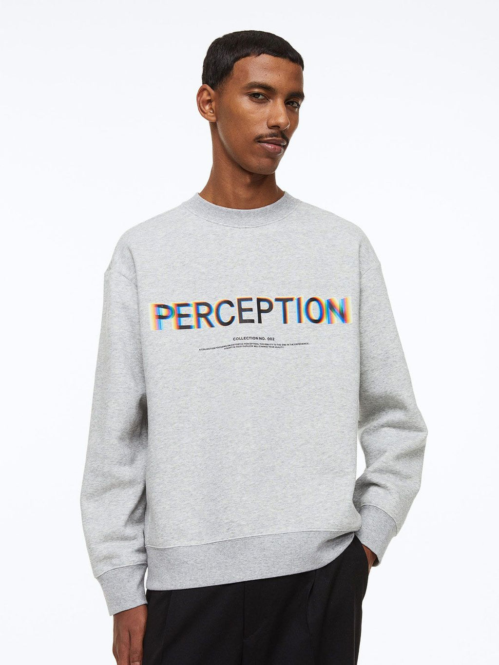  H&M Men Printed Sweatshirt