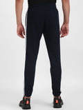  ADIDAS Men Blue Solid Cotton Track Pants