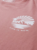  Mast & Harbour Men Peach-Coloured Handcrafted Sweatshirt