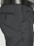  Solemio Men Mid-Rise Plain Formal Trousers