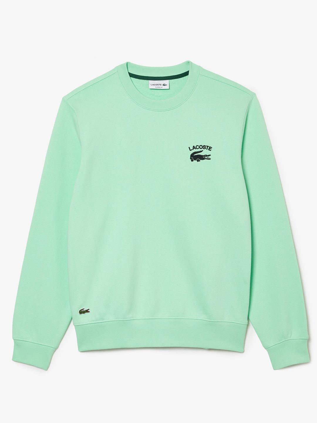  Lacoste Men Cotton Round Neck Sweatshirt
