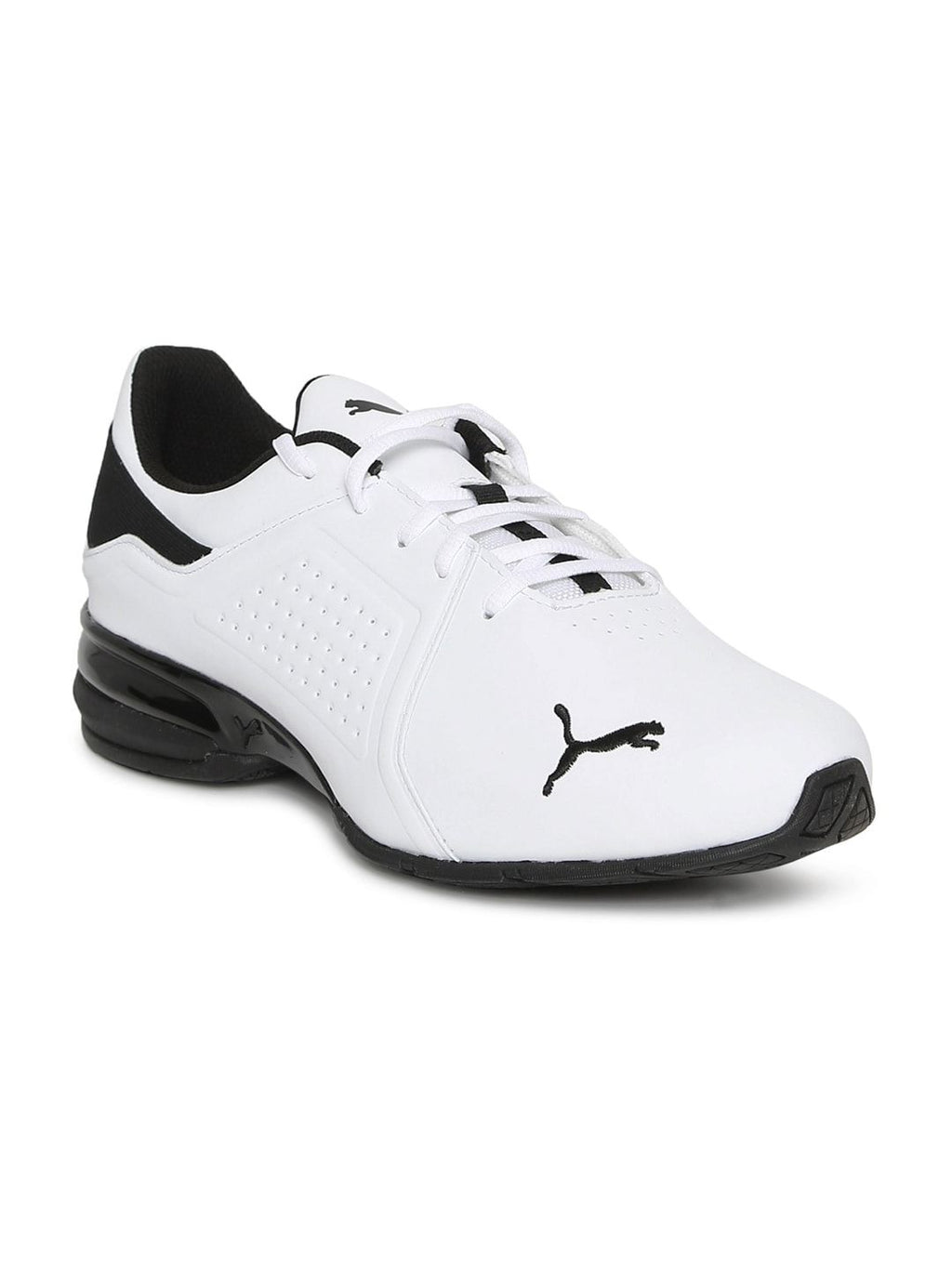  Puma Men White Running Shoes