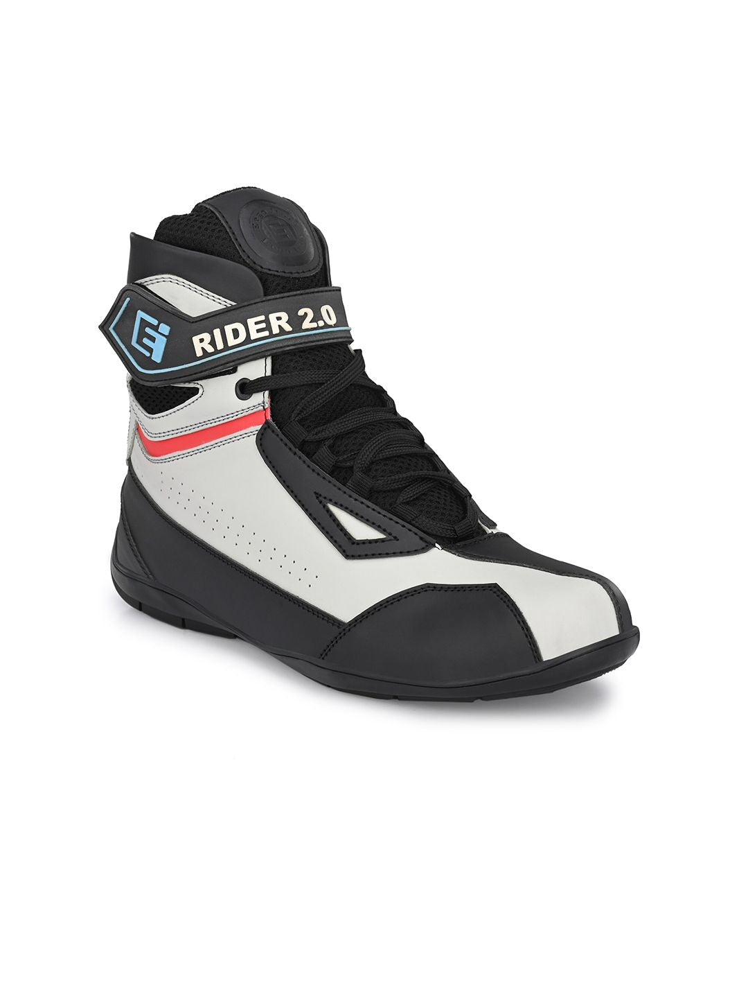  Eego Italy Men Grey Rider Shoes