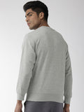  Nike Men Grey Melange Solid Standard Fit AS NSW CLUB CRW FT Sweatshirt