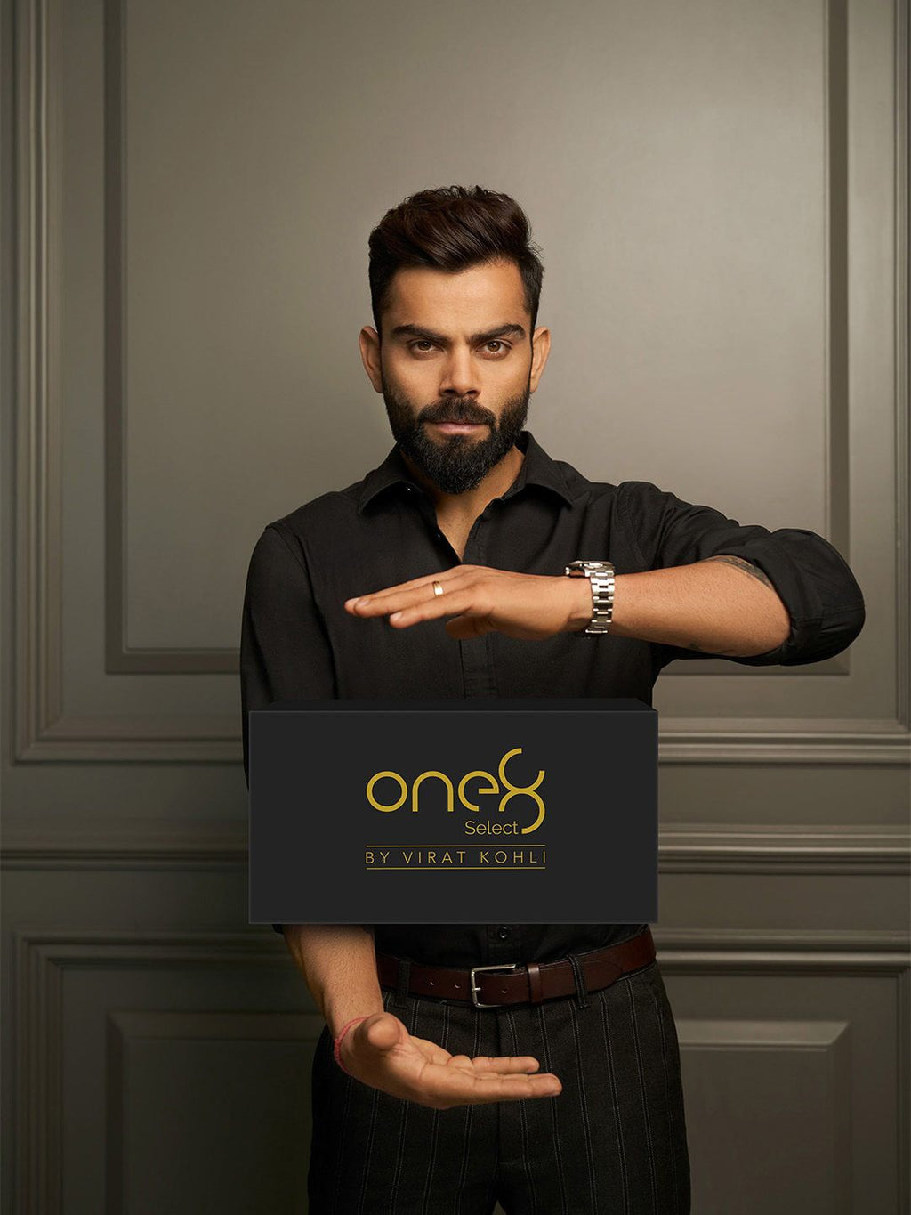  One8 Select By Virat Kohli Men Premium Leather Slip-On Formal Shoes