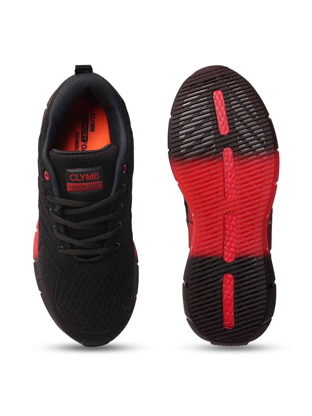  CLYMB Men Mesh Running Non-Marking Shoes