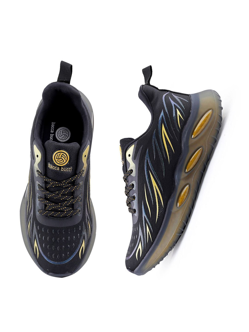  Bacca Bucci Men INTENSITY Optimal Airflow Mesh Running Shoes