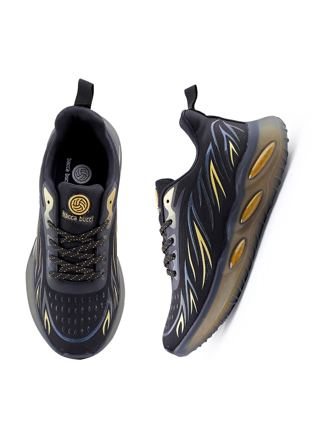  Bacca Bucci Men INTENSITY Optimal Airflow Mesh Running Shoes