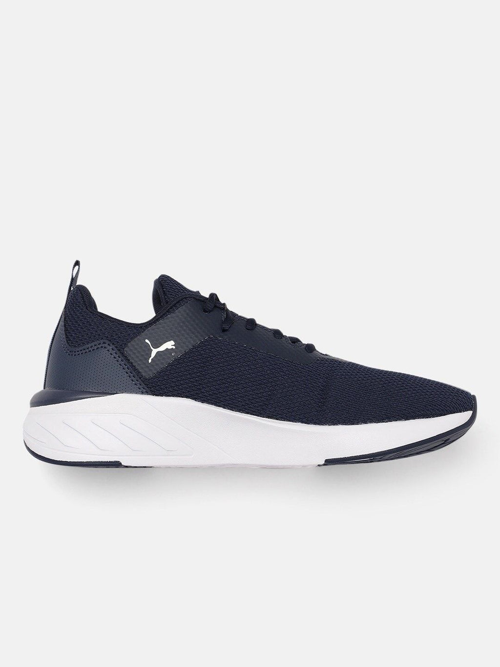  Puma Men Navy Blue Solid Erupter Running Shoes