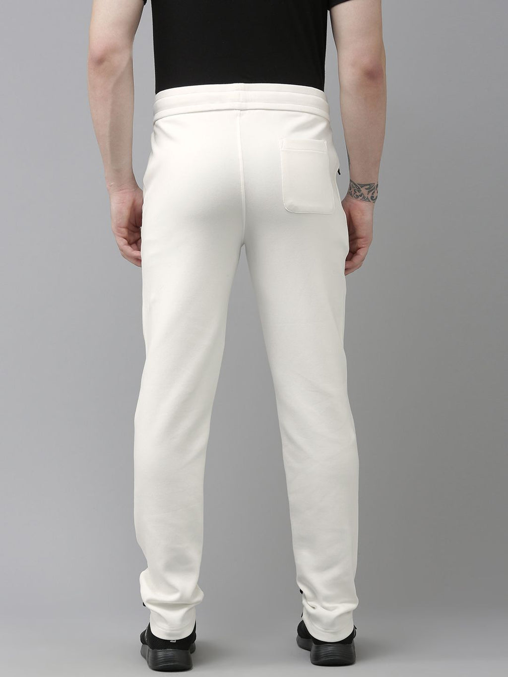 U.S. Polo Assn. Denim Co. Men White Brand Logo Printed Regular Track Pants
