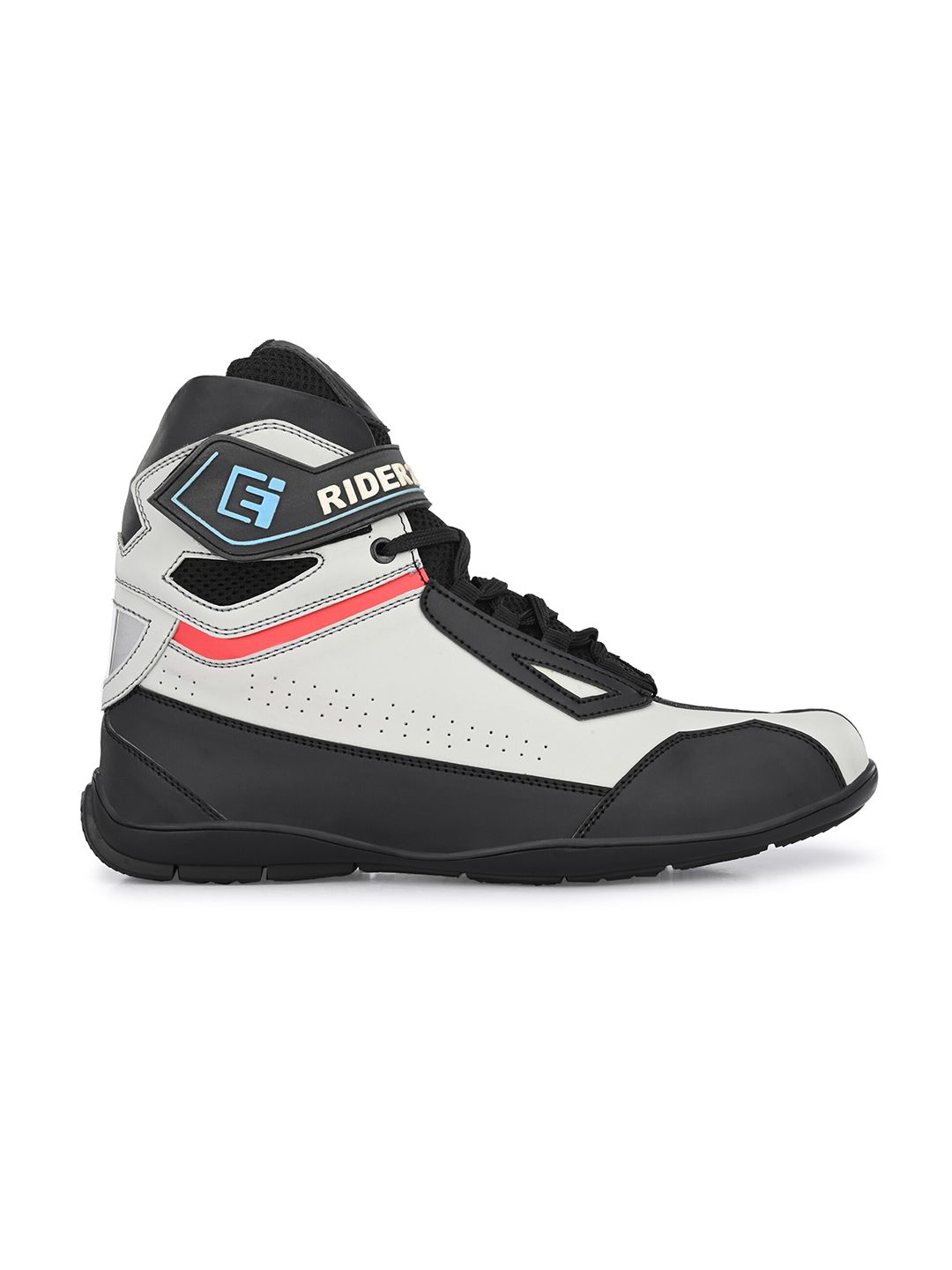  Eego Italy Men Grey Rider Shoes